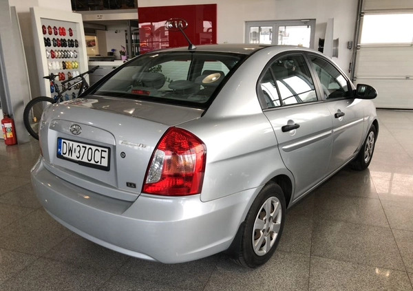 Hyundai Accent cena 5999 przebieg: 332000, rok produkcji 2007 z Wejherowo małe 37